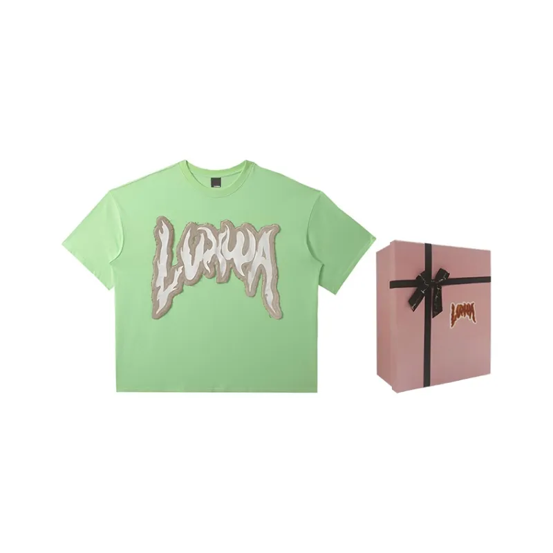 LVXWA T Shirt Unisex Light Green-0