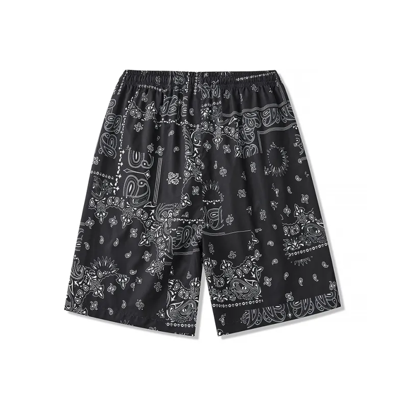 Caramella Casual Shorts Unisex Paisley-1