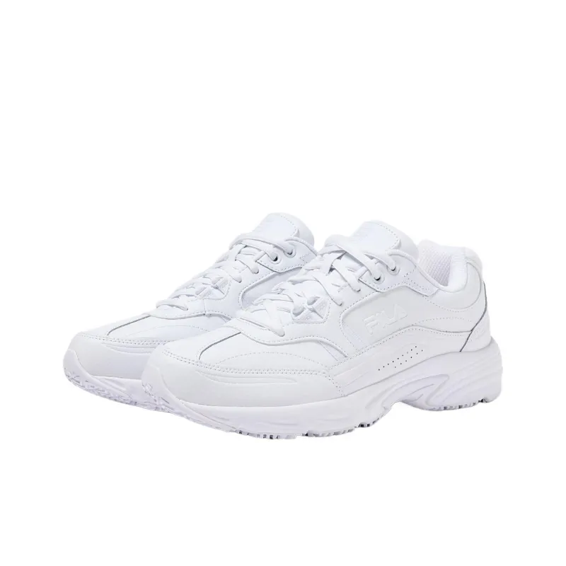 FILA Memory Workshift Low Top Casual Shoes Women's White-2