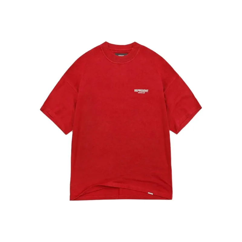 REPRESENT T-Shirts Men Red-0