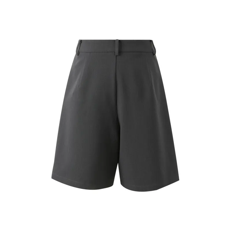 3COLOUR Casual Shorts Women's Stone Gray-1