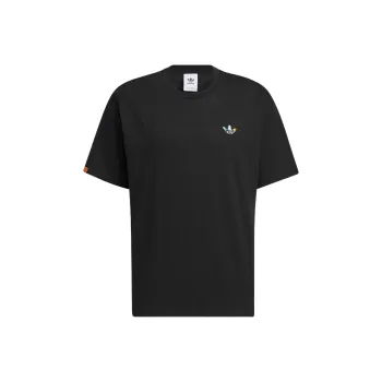 Adidas Originals Set in Sleeve T Shirt Unisex Black