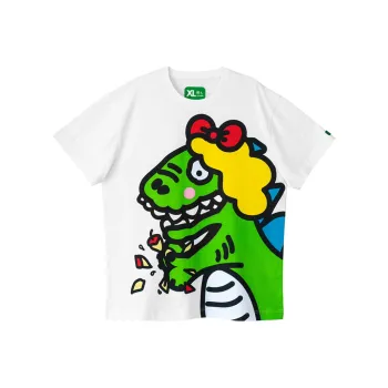Corade Straight T-Shirt Unisex White