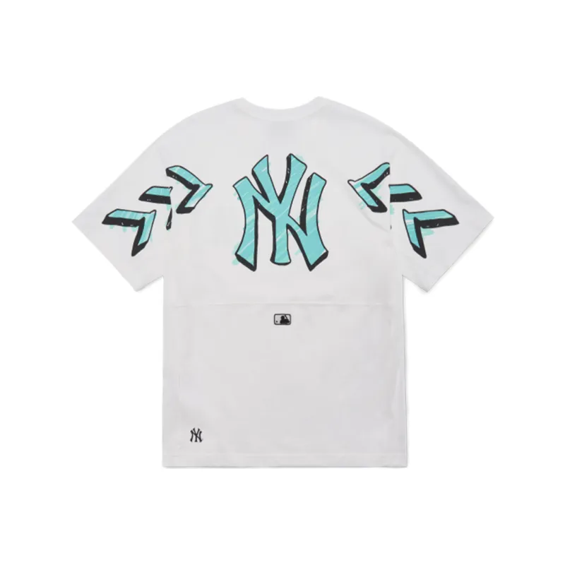 MLB New York Yankees T Shirts Unisex White-0