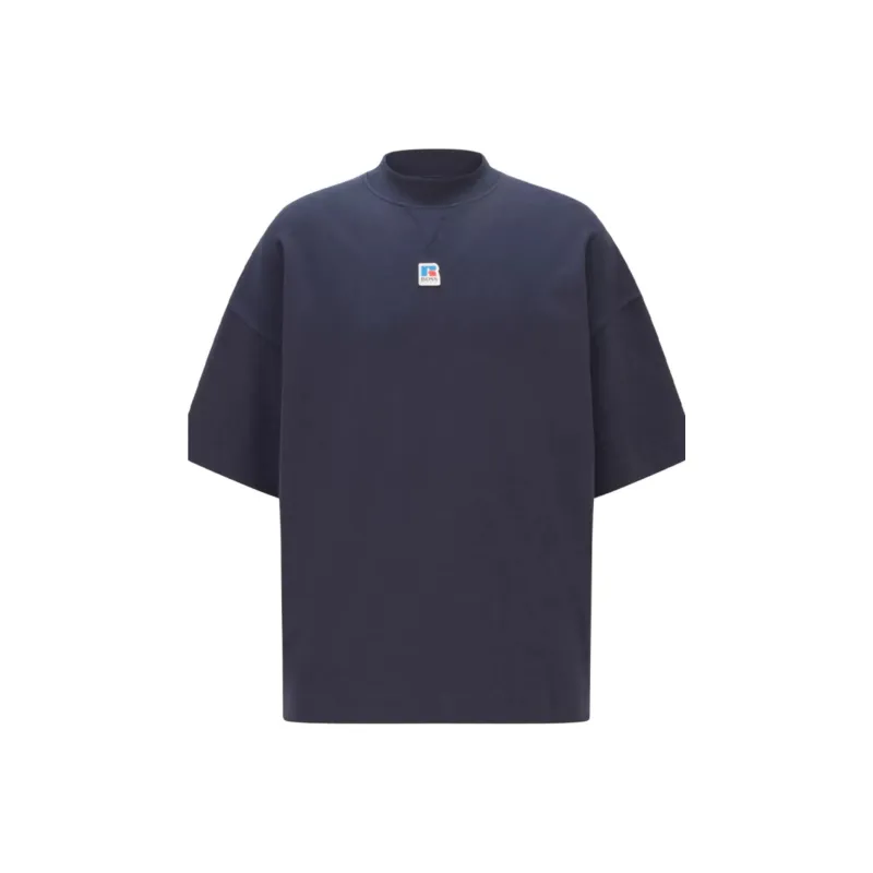 HUGO BOSS x Russell Athletic T Shirt Men's Marine Blue-0