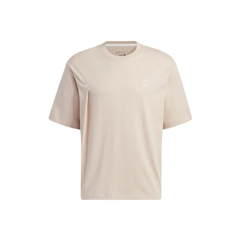 Adidas Neo T Shirts Unisex Gray Brown Tan-0
