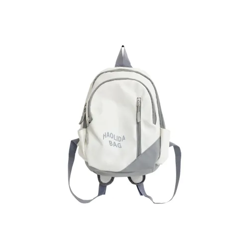 URBAN FOREST Nylon Fabric SHOULDER backpack Unisex Light Gray/Black/Pink/Red/Blue
