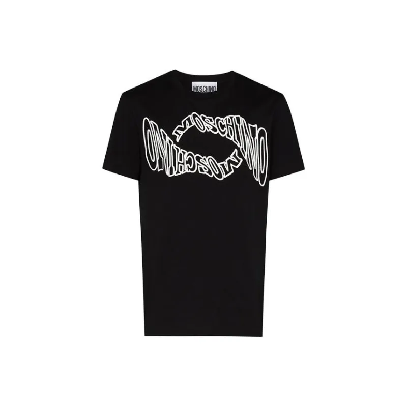 MOSCHINO T Shirts Men Black-0
