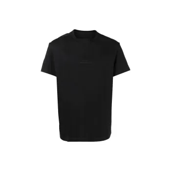 Maison Margiela Logo Embroidered Crewneck T Shirt