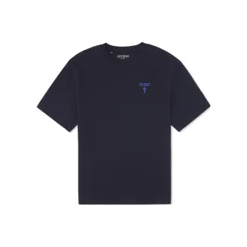 GUESS T-Shirts Men Navy Blue