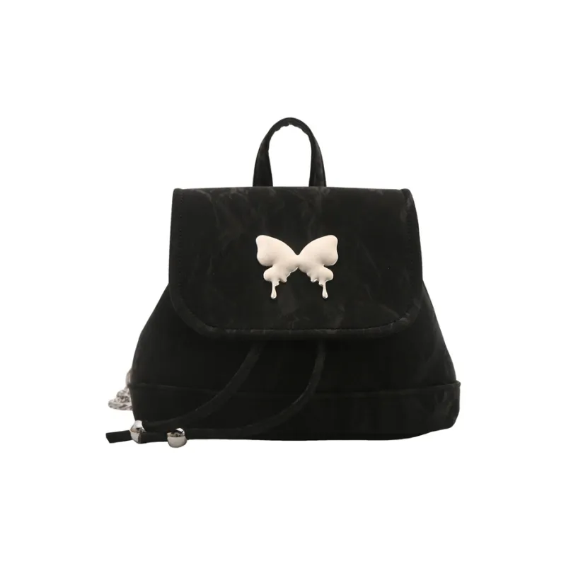 Dusen Kangaroo PU Backpack Women's White/Silver/Multicolor-11