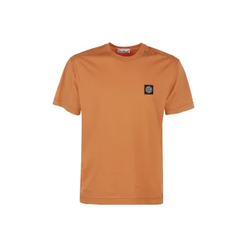 STONE ISLAND SS23 T Shirt Men's Orange