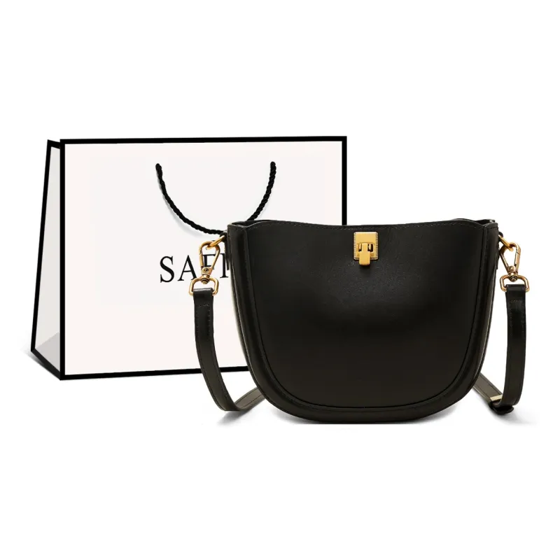 Safiya Cow Leather Underarm Crossbody Bag, Shoulder Bag Regular Women's Multicolor-12