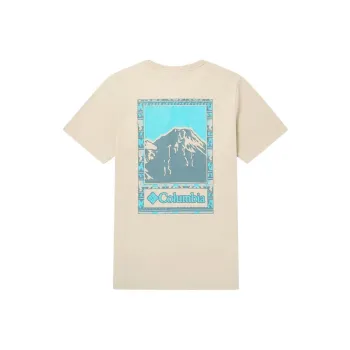 Columbia T Shirts Unisex Khaki