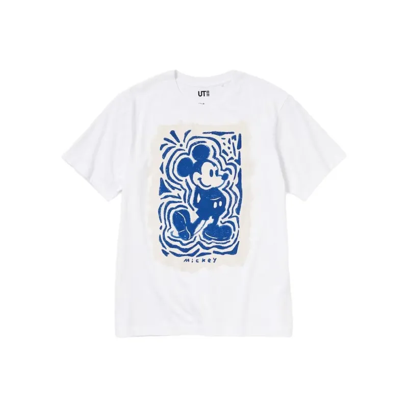 Disney X UNIQLO X Disney Co branded SS23 T Shirts Unisex White-0