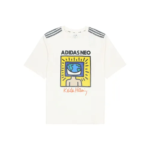 Adidas Neo x KAISIHALIN LIANMINGKUAN T Shirt Men's Ecru