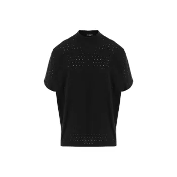 Balenciaga Perforated T Shirt