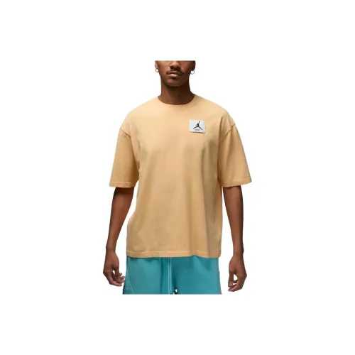JORDAN T Shirts Men Earth Yellow