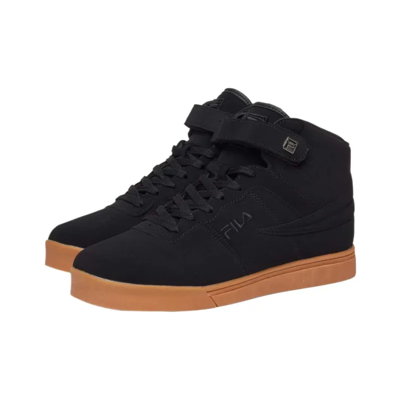 FILA VULC 13 GUM High Top Skateboard Shoes Men's Black-1