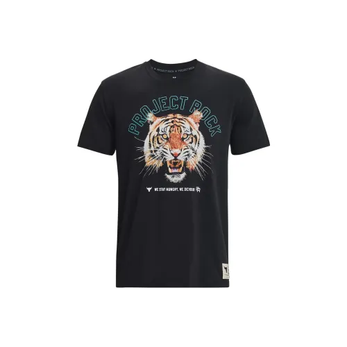 Under Armour Project Rock Champion Men's Short Sleeve T shirt Black