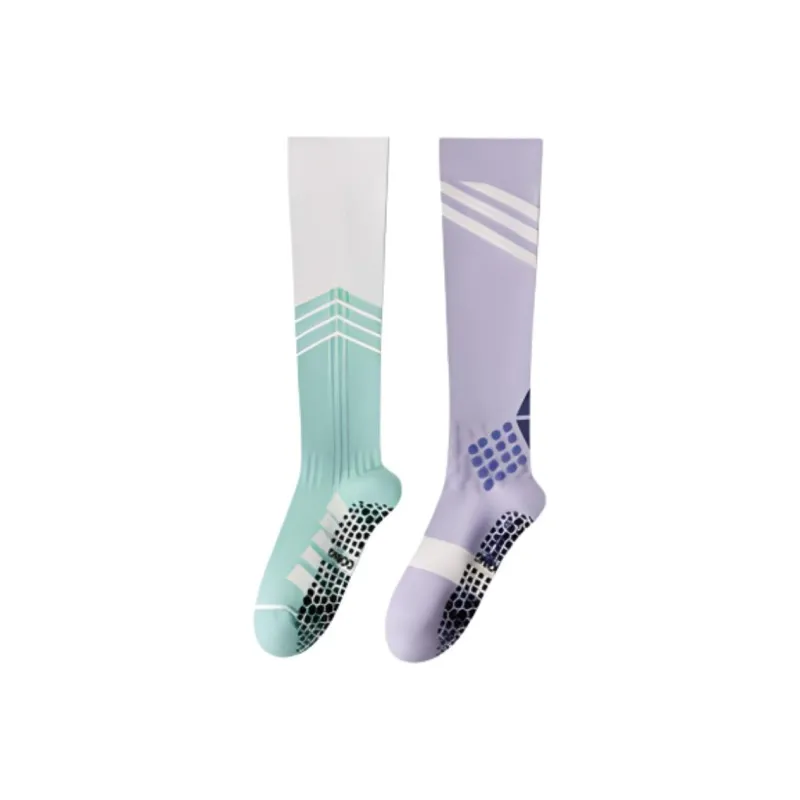 Temooues Knee High Socks Women's Combo Set-18