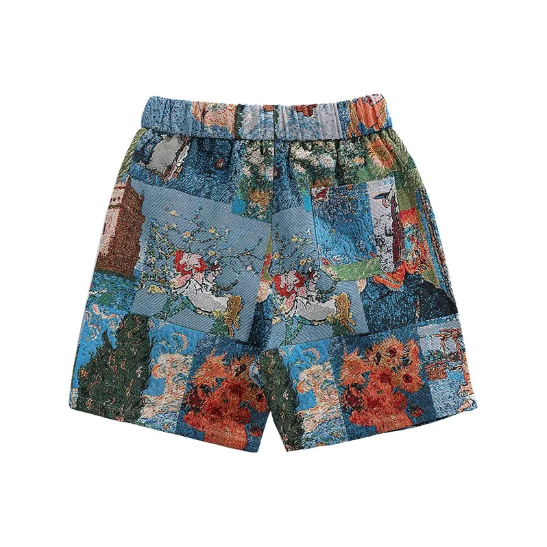 UNIWOLF Casual Shorts Men's Tahitian Blue-1