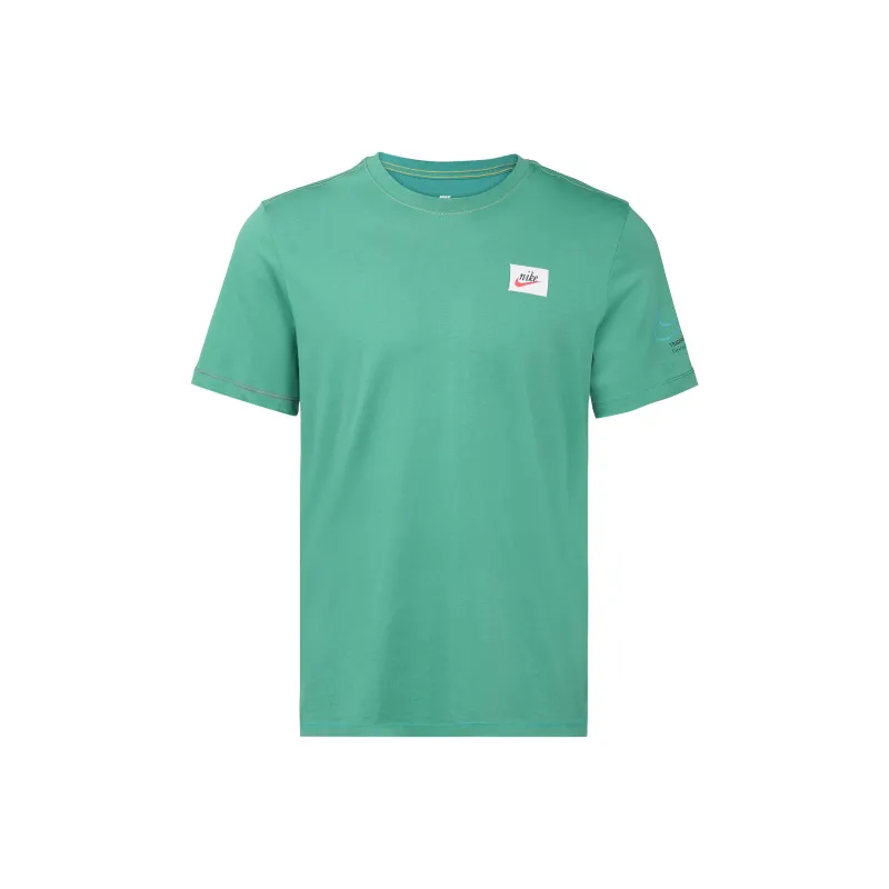 Nike T Shirts Men Light Green-0