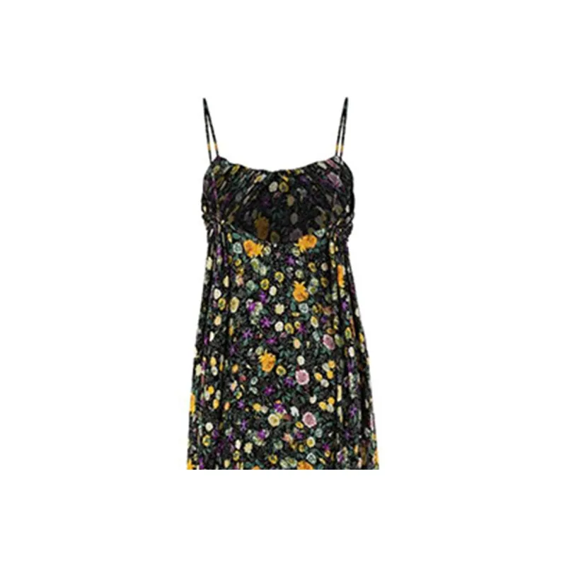 CELINE Slip Dresses Women's Black-3