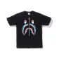 Black (Blue Shark Print)