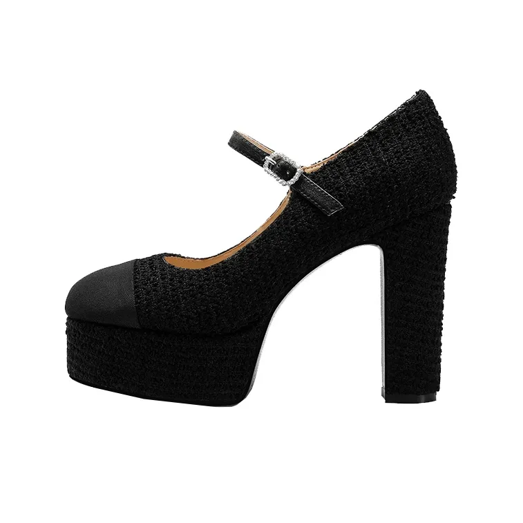 Princess & Isabel Chunky Heel High Heels Women's-3