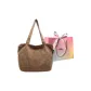 Brown without Charm-Shopping Bag