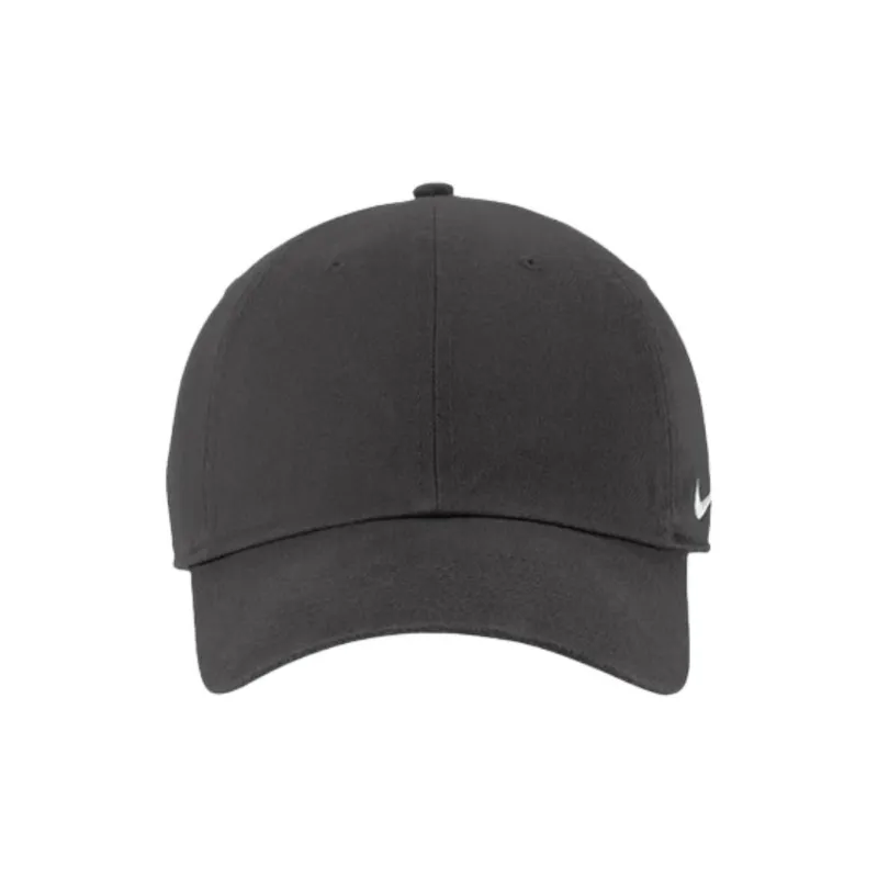 Nike Cotton, Twill, Metal Baseball Caps Unisex Black-1