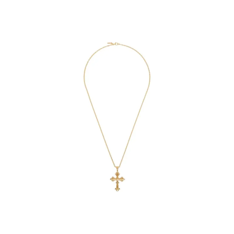 EMANUELE BICOCCHI Fleury Cross Pendant Necklace-0