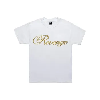 Revenge Straight T Shirt Men's White