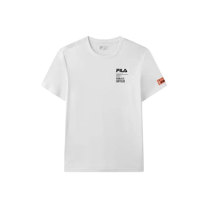 FILA T Shirts Men White-0