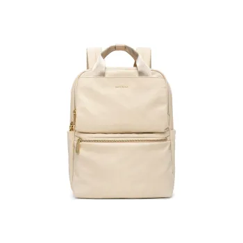 PIERRE CARDIN Fabric Backpack Women's Apricot