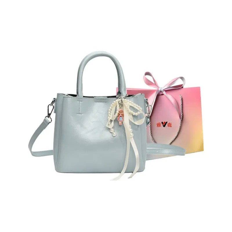 Yalu PU Shoulder Bag, Crossbody Bag, Handbag Women's Yellow/Black/Pink/Blue/White-21