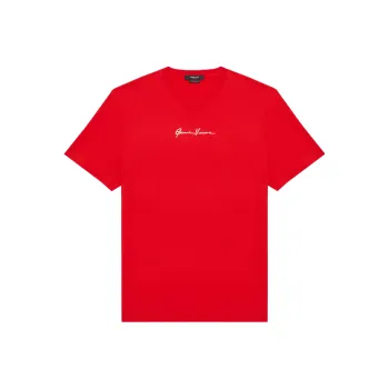 VERSACE T-Shirts Men Red