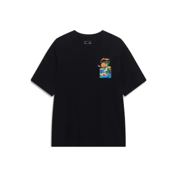 LINING Sports Trend Series T Shirts Men Black