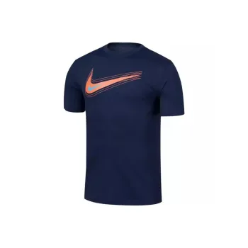 Nike T Shirts Men Navy Blue