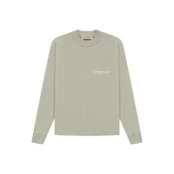 Fear Of God Essentials SS22 T Shirt Men's Gray Green