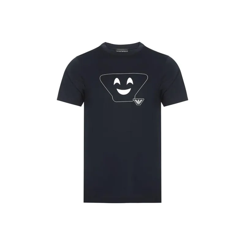 EMPORIO ARMANI T Shirts Men Dark Blue-0