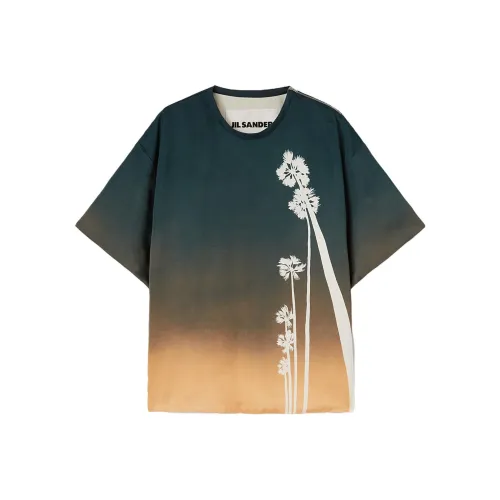JIL SANDER JIL SANDER SS23 Resort T-Shirts Men Orange