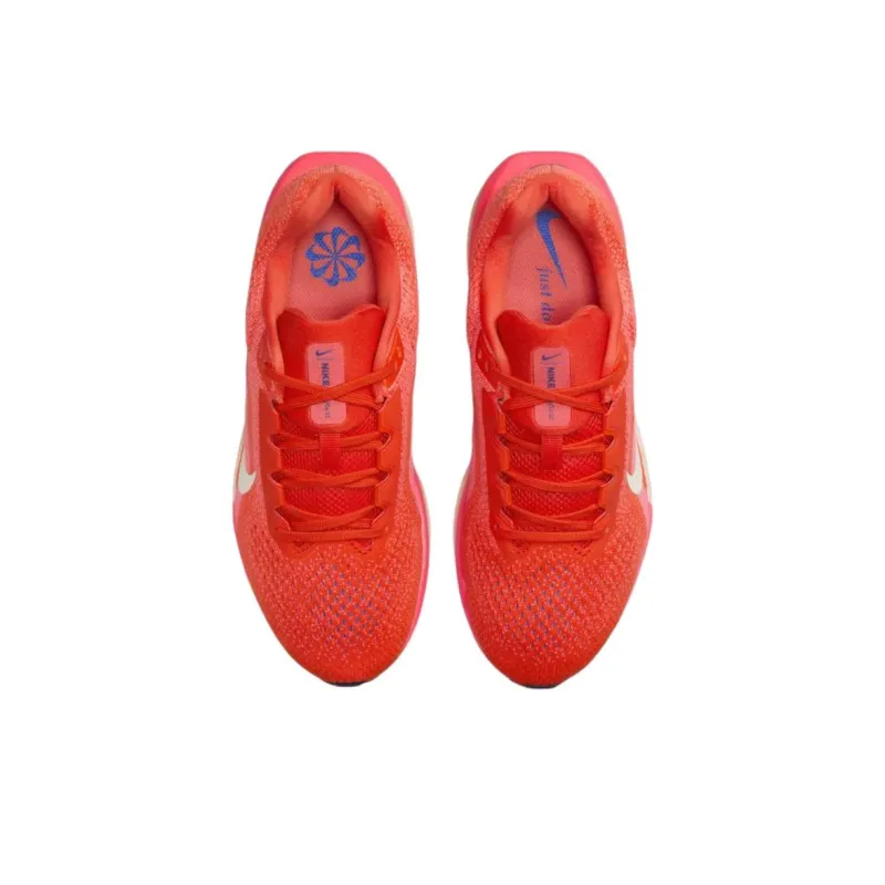 Nike Winflo 11 Cushioning Breathable Low Top Running Shoes Women's Red-3