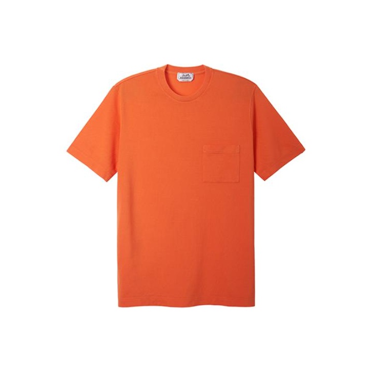 HERMES T-Shirts Men Orange - POIZON