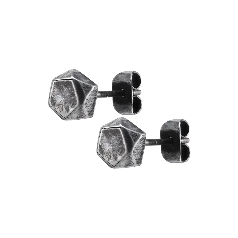 ENFANTIN Stainless Steel Stud Earrings Unisex-1