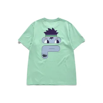 FILA FUSION T Shirt Unisex Emerald Fruit Green