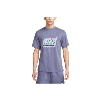 Nike T-Shirts Men Dark Violet