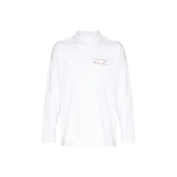 Martine Rose Logo print Long sleeve T shirt