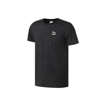 PUMA FUßBALL T Shirts Men Black